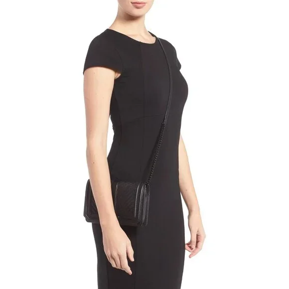 Rebecca Minkoff Small Love Leather Crossbody Bag - Concord - Picture 5 of 6